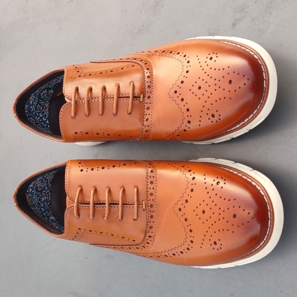 BRUNO MARC MEN'S DRESS SNEAKERS CASUAL OXFORD FORMAL SHOES - Picture 12 of 17